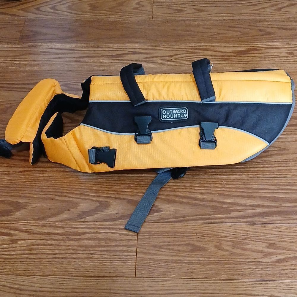 Outward Hound Granby  Life Jacket for Dogs  Sz M 30-55lbs   Girth 21-27"   NWOT